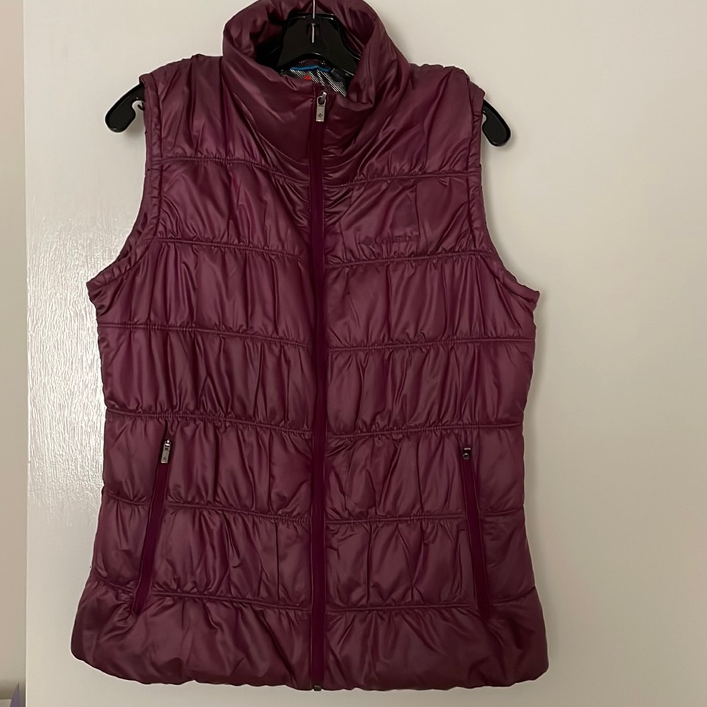 Columbia down vest M